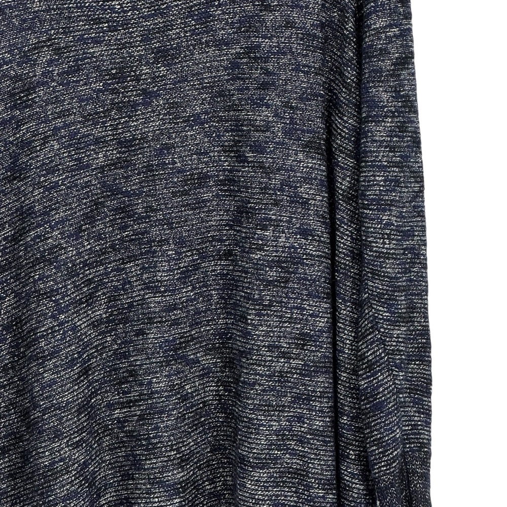 Women’s Eileen Fisher Size 1X Blue/White Linen/Viscose/Nylon Tunic LL Sweater - Picture 6 of 11